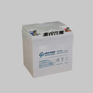 Green Power Solar And Power Battery Gel 12V24AH - Grey