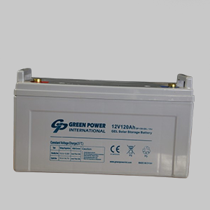 Green Power Solar And Power Battery Gel 12V120AH - Grey