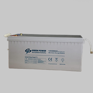 Green Power Solar And Power Battery 200AH Gel 12V200AH - Grey