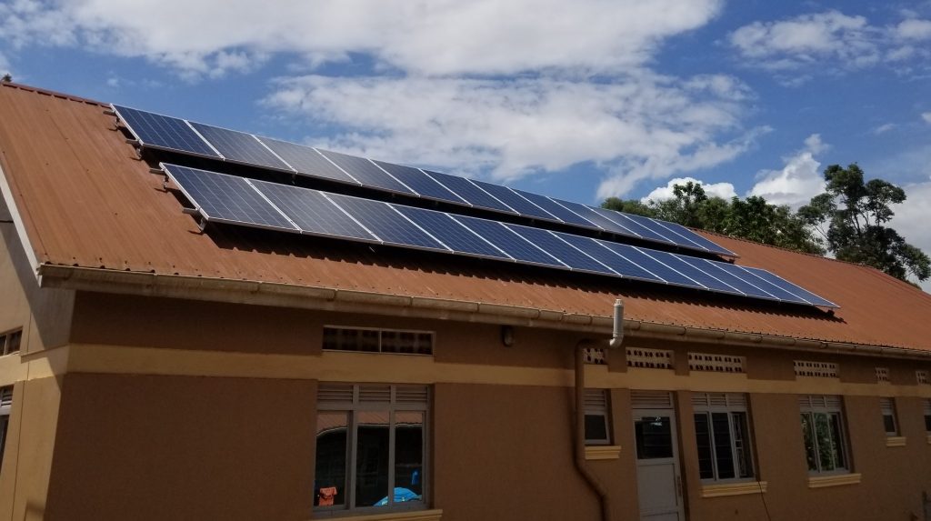Installation of a 20KWP solar power PV systems at Jinja Kalooli PrimarySchool in Nansana Municipality