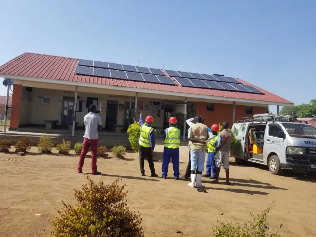 Installation of a 8.0KWP solar power PV system at Ayiri Health Centre iii in Adjumani District (Maaji Refugee Settlement)