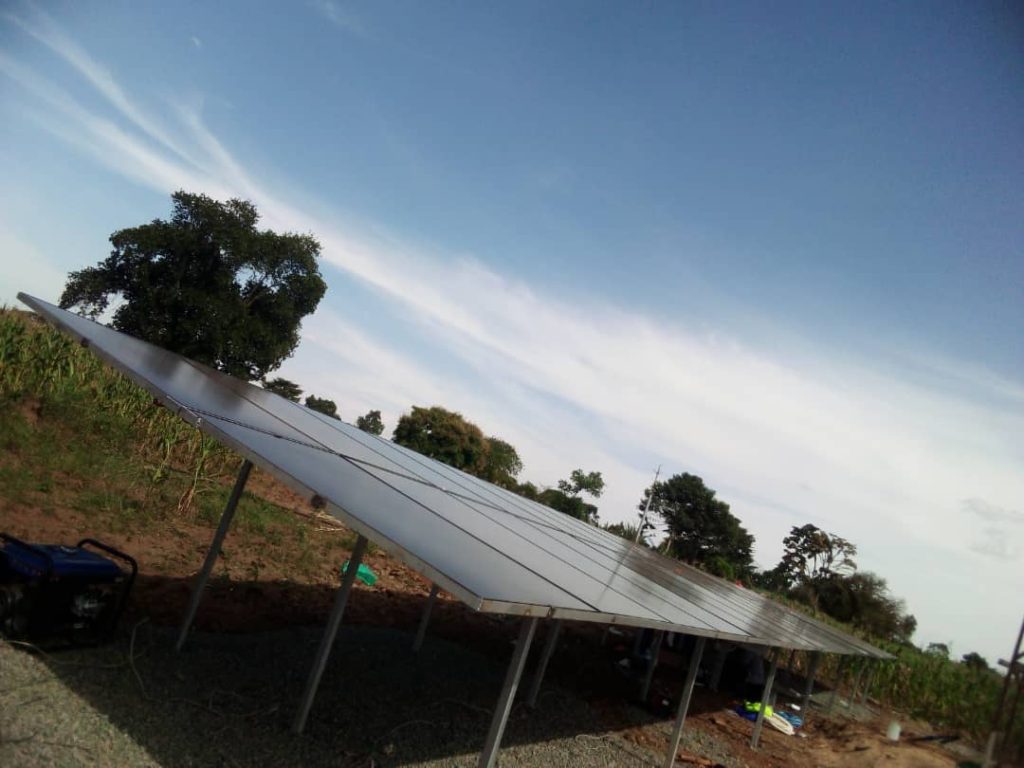 Installation of 7.5Kw water Pumping System in Bugabula, Kamuli District